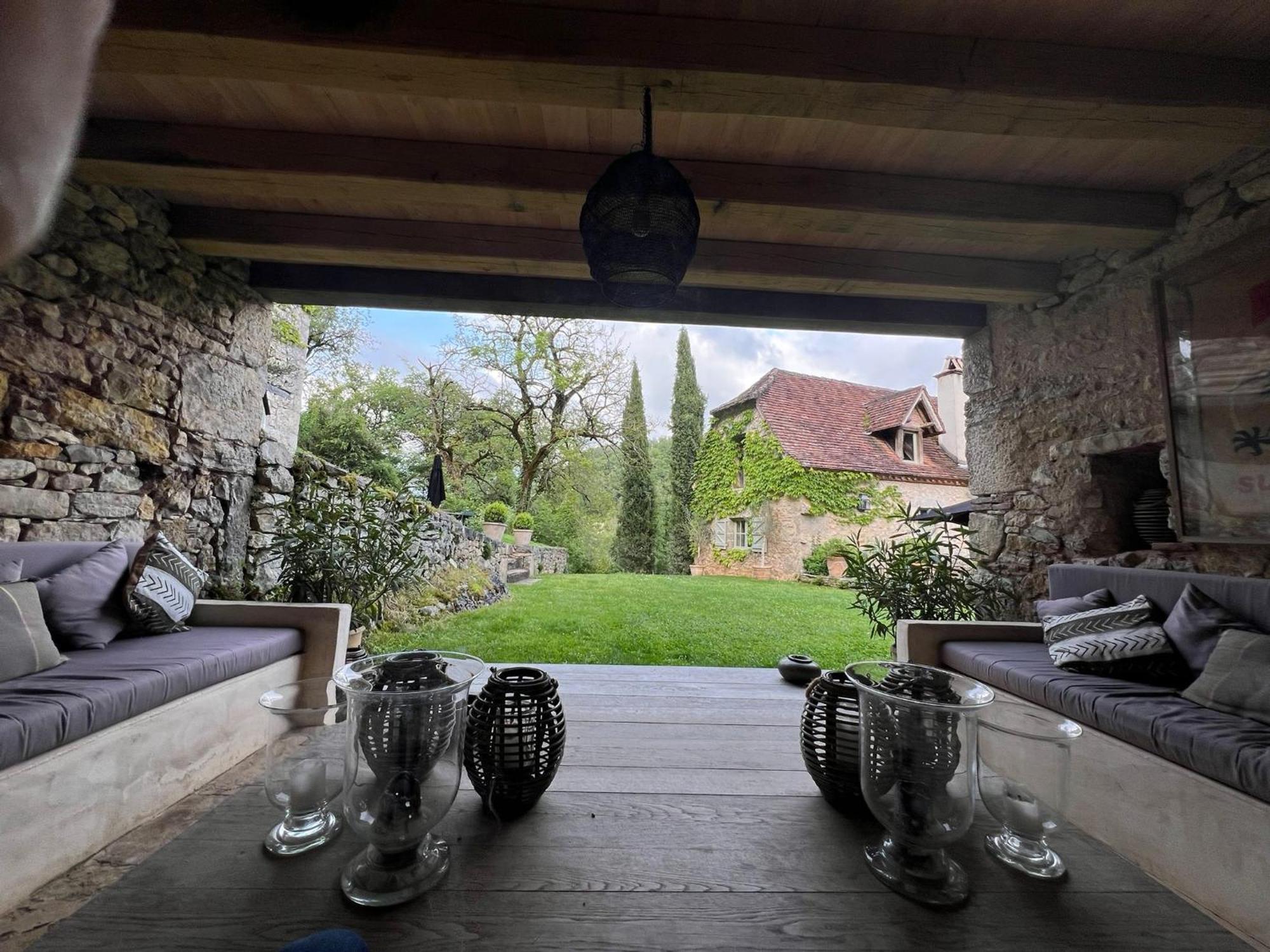 Le Mas De Laval Saint-Cirq-Lapopie Esterno foto